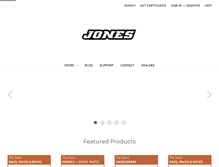 Tablet Screenshot of jonesbikes.com
